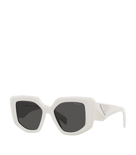 prada sunglasses women's white|prada symbole sunglasses.